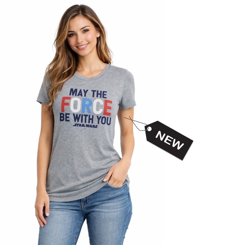 NWT Star Wars red-white-blue gray T-shir…